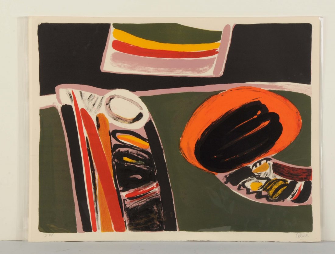 Lithograph by Celice. (1 of 2)