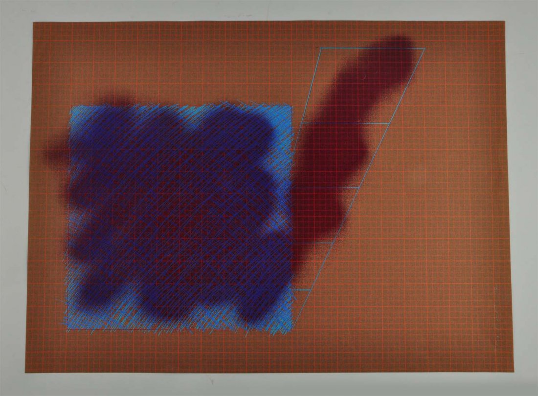 Screen Print By Richard Smith. (1 of 1)