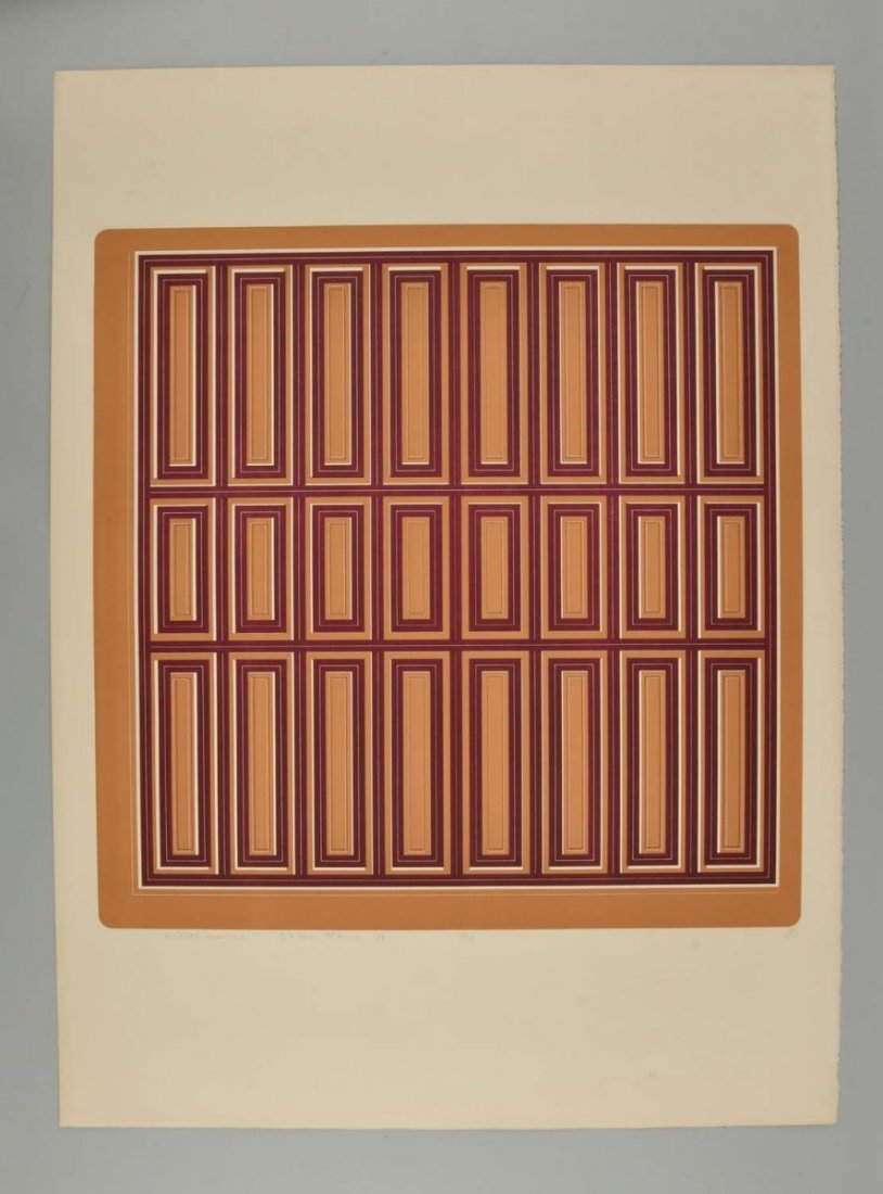 Silk Screen by Gordon House. (1 of 2)