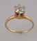 Diamond Solitaire Ring. - 2