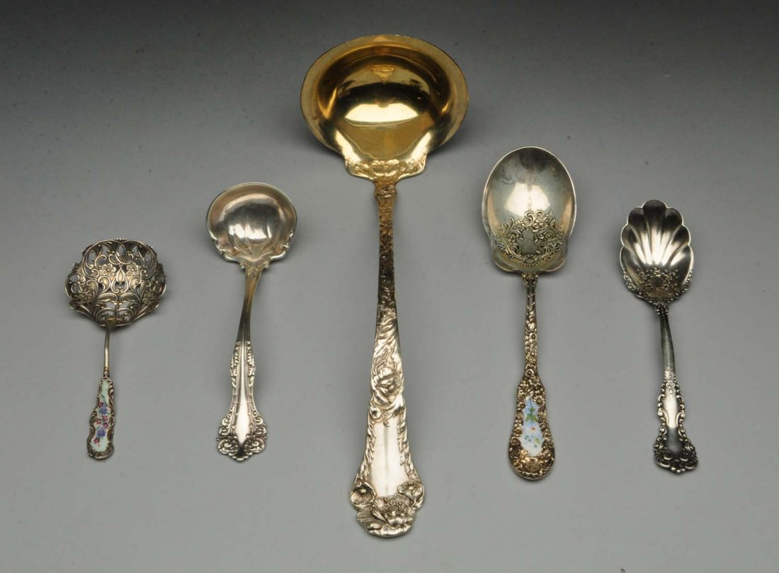 A Gorham Sterling Soup Ladle (1 of 10)