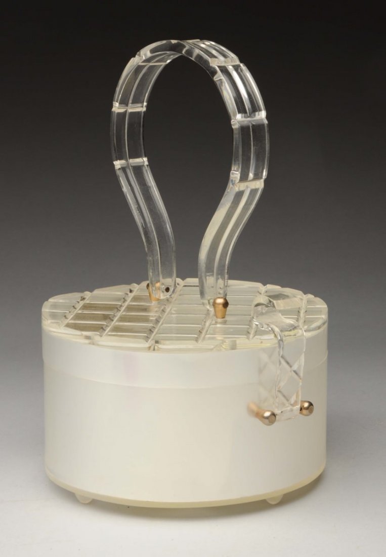 Charles Kahn Lucite Purse. (1 of 3)