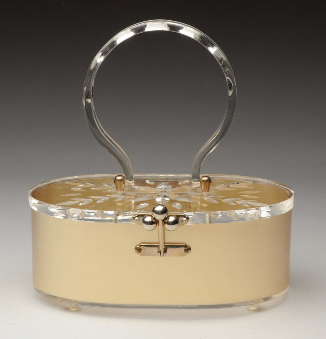 Charles Kahn Lucite Purse. (1 of 3)