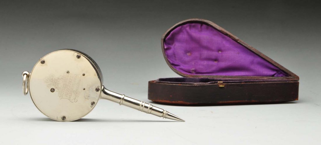 Circa 1880's English Clockwork Tattoo Machine. (1 of 3)