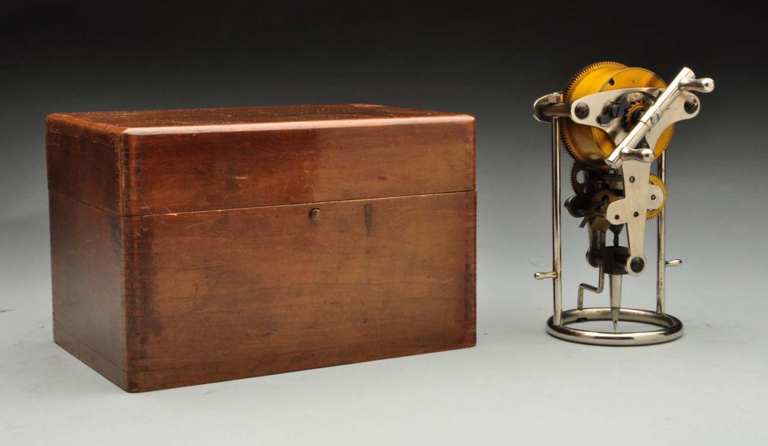 Circa 1900 German Clockwork Tattoo Machine. (1 of 8)
