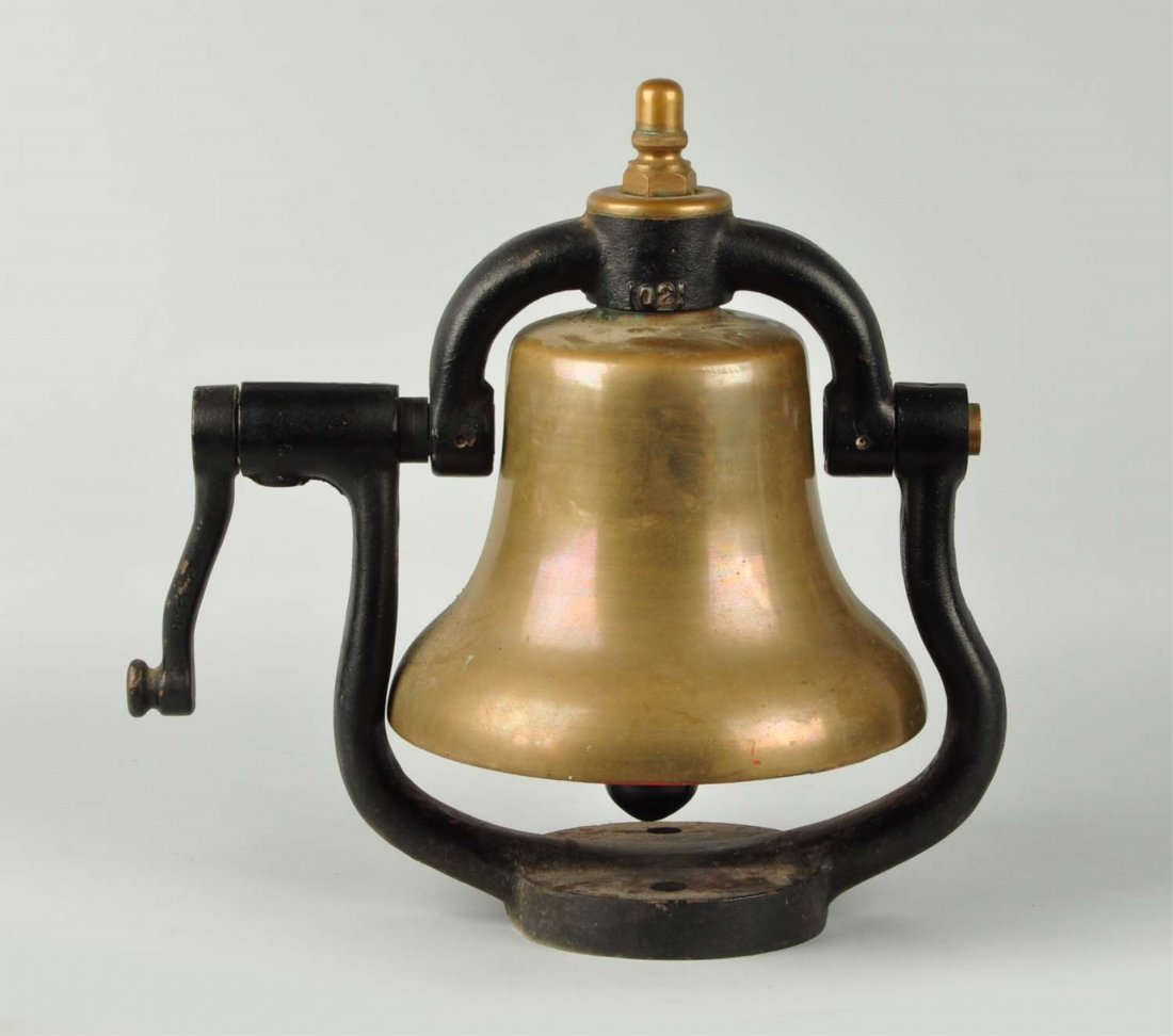Brass Locomotive Bell. (1 of 7)