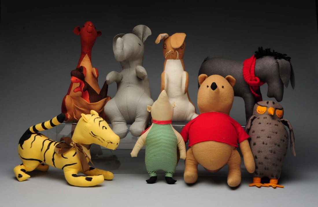 Rare Agnes Brush Winnie the Pooh and Friends (1 of 2)