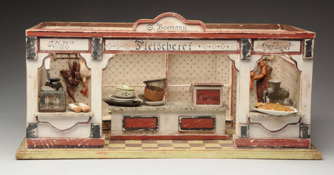 German Store Facade With Contents. (1 of 1)