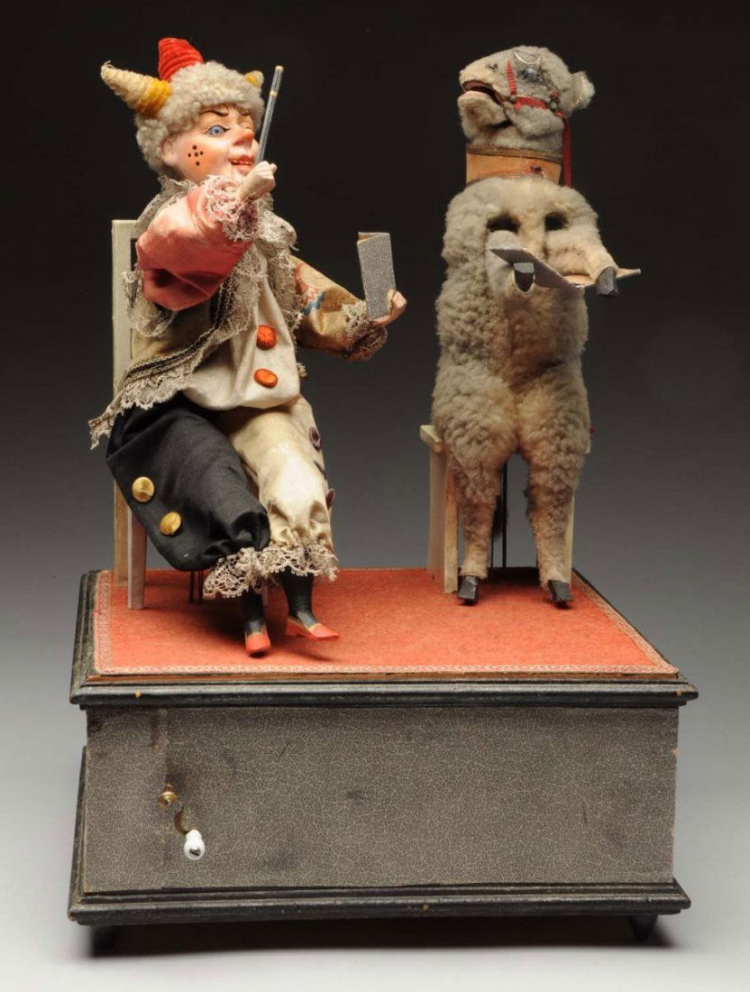 Charming Musical Crank Automaton. (1 of 4)