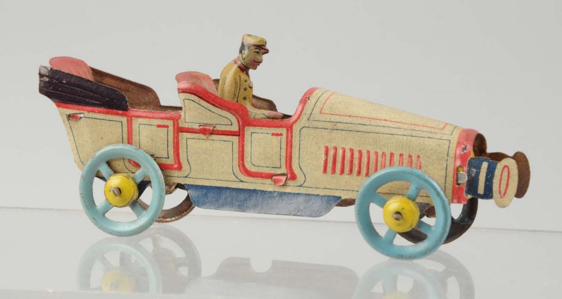 German Tin Litho Automobile Penny Toy. (1 of 2)
