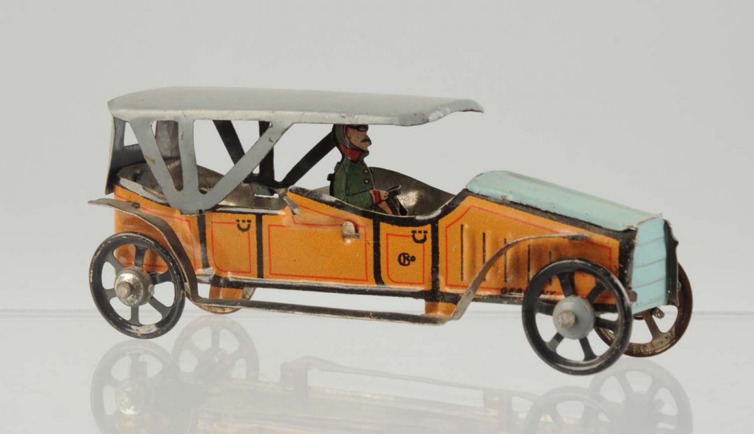 German Tin Litho Automobile Penny Toy. (1 of 2)