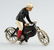 German Lehmann Halloh Tin Litho Motorcycle Toy.