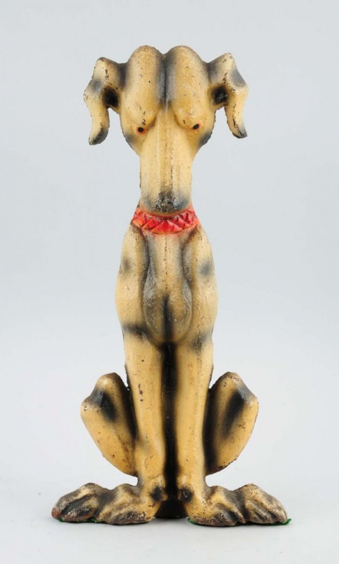 Cast Iron Whimsical Dalmatian Dog Doorstop. (1 of 3)
