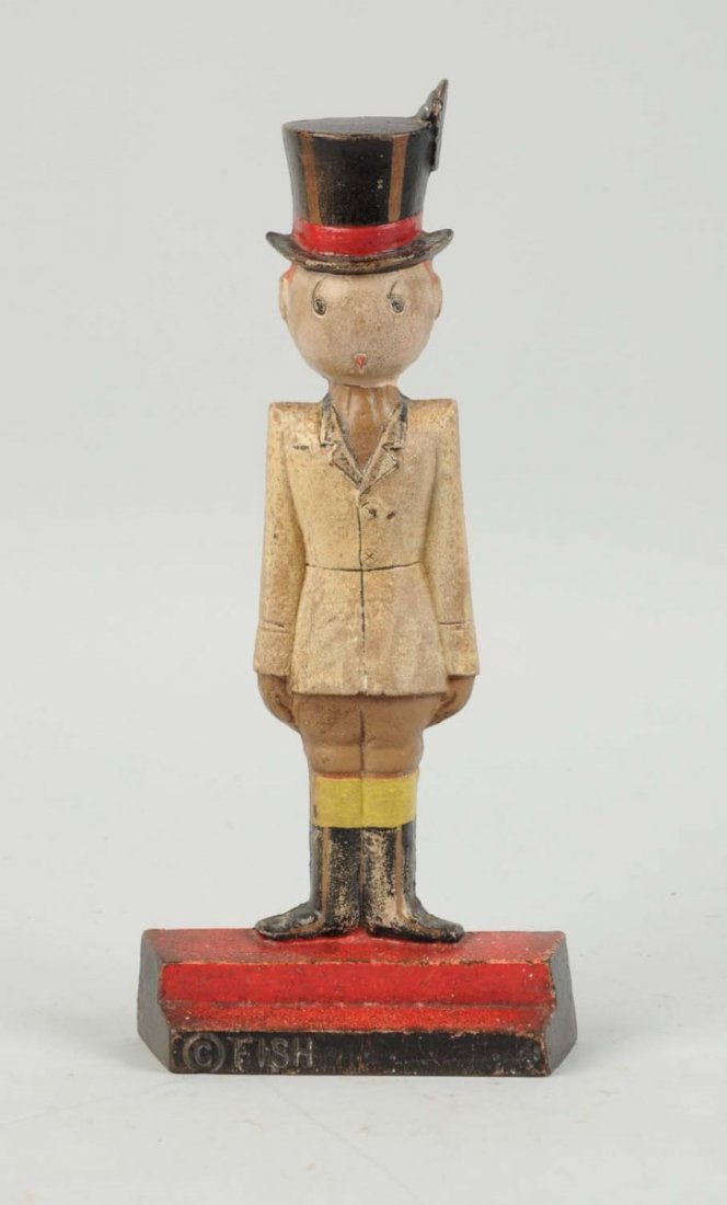 Cast Iron Tiger Doorstop.