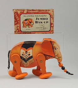 Fisher Price Paper on Wood Wind-Up Jumbo Bak-Up. (1 of 10)