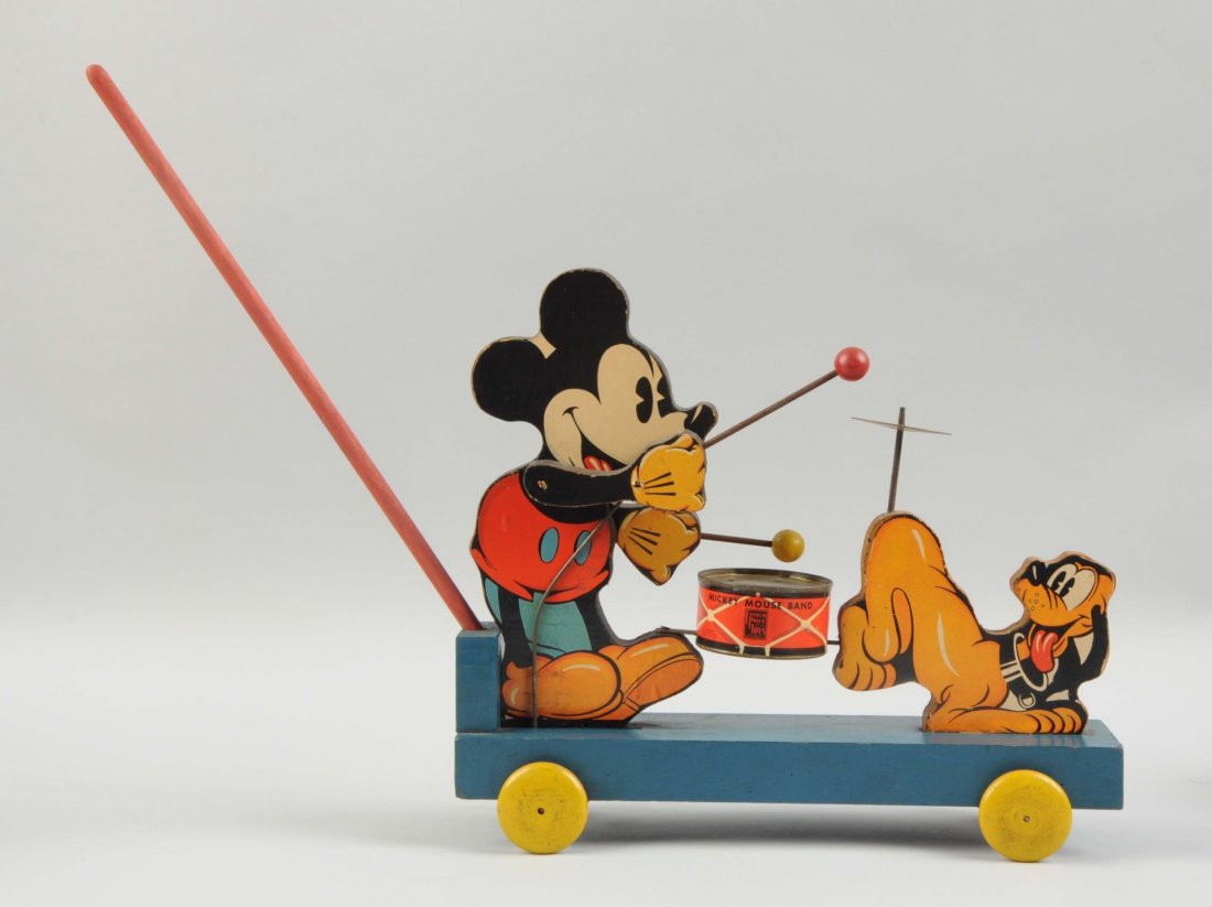 Fisher Price Paper on Wood Disney Mickey Band. (1 of 2)