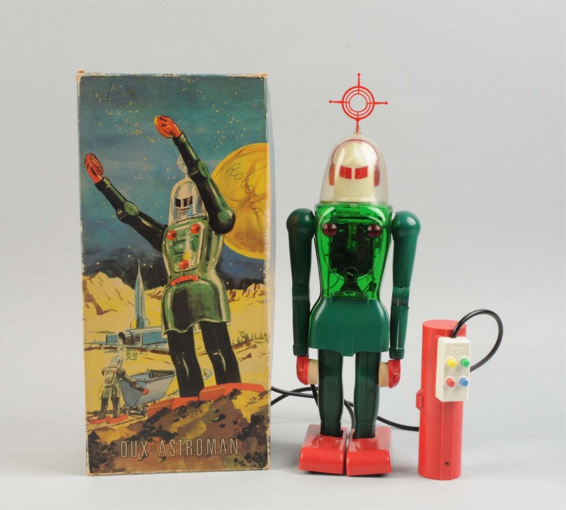 German Battery Op Remote Control Dux Astroman. (1 of 2)