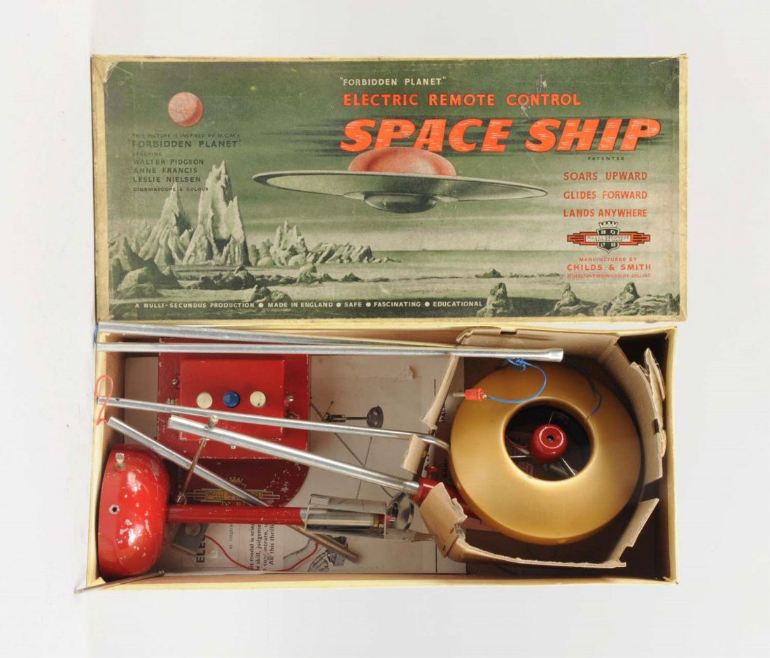 Electric R.C. Forbidden Planet Spaceship Set. (1 of 1)