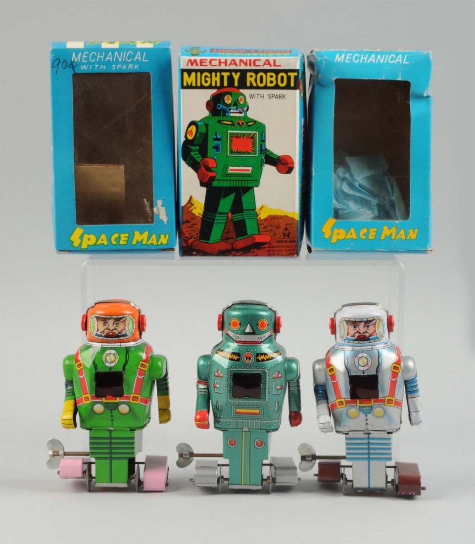 Lot Of 2: Japanese Space Ships In Boxes. (1 of 2)