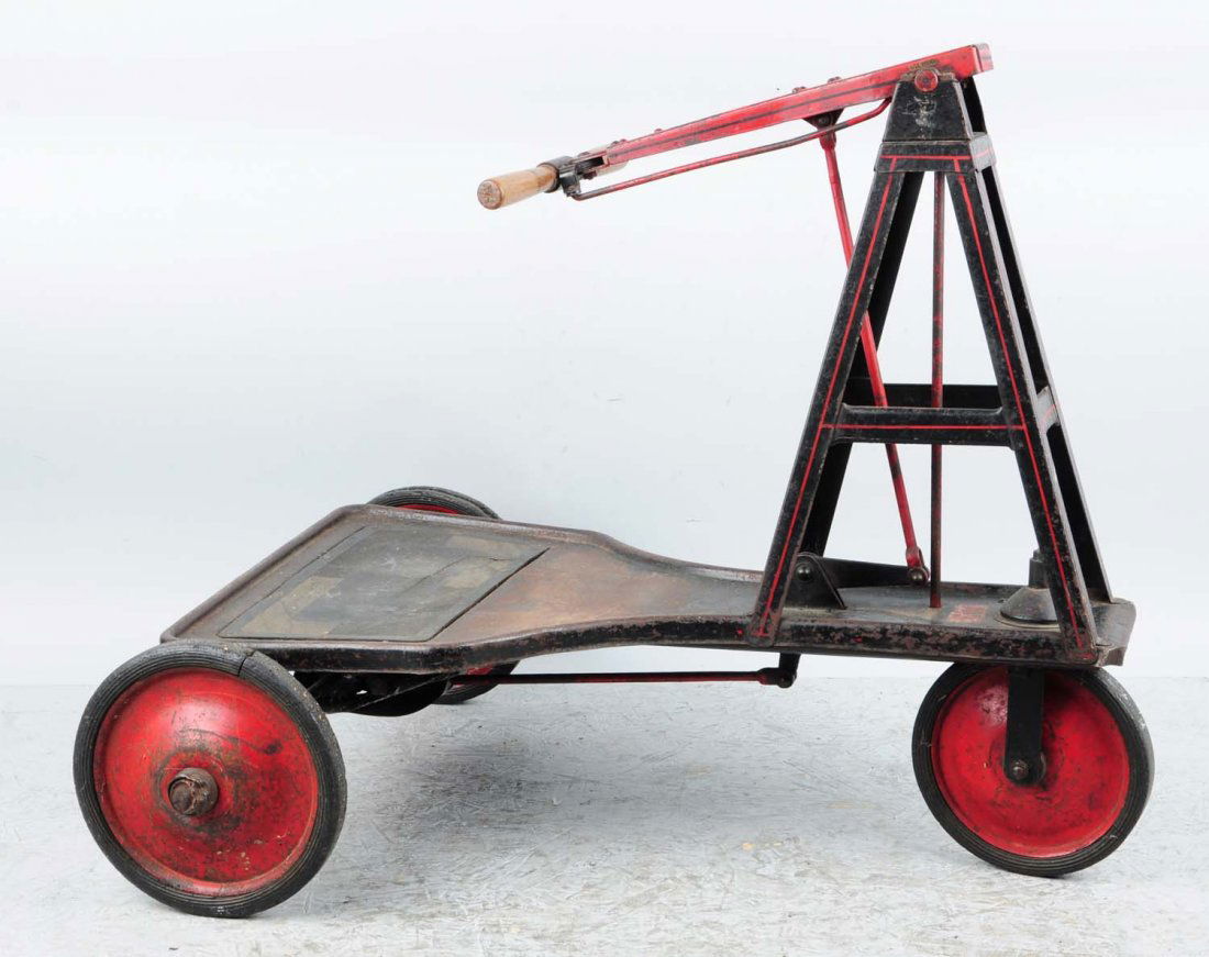 Pressed Steel Buddy L Hand Cart. (1 of 5)