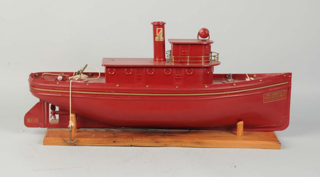 Pressed Steel Buddy L 3000 Tug Boat. (1 of 2)