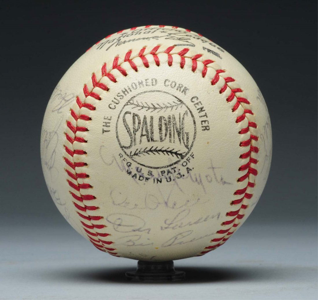 Circa 1962 SF Giants Team Signed Ball. (1 of 6)