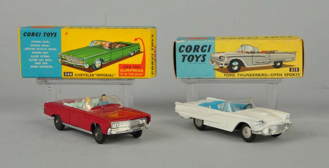 Lot Of 2: Corgi #215 Thunderbird & #246 Imperial. (1 of 4)
