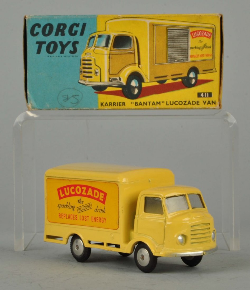 Corgi #411 Karrier "Bantam" Lucozade Van. (1 of 4)