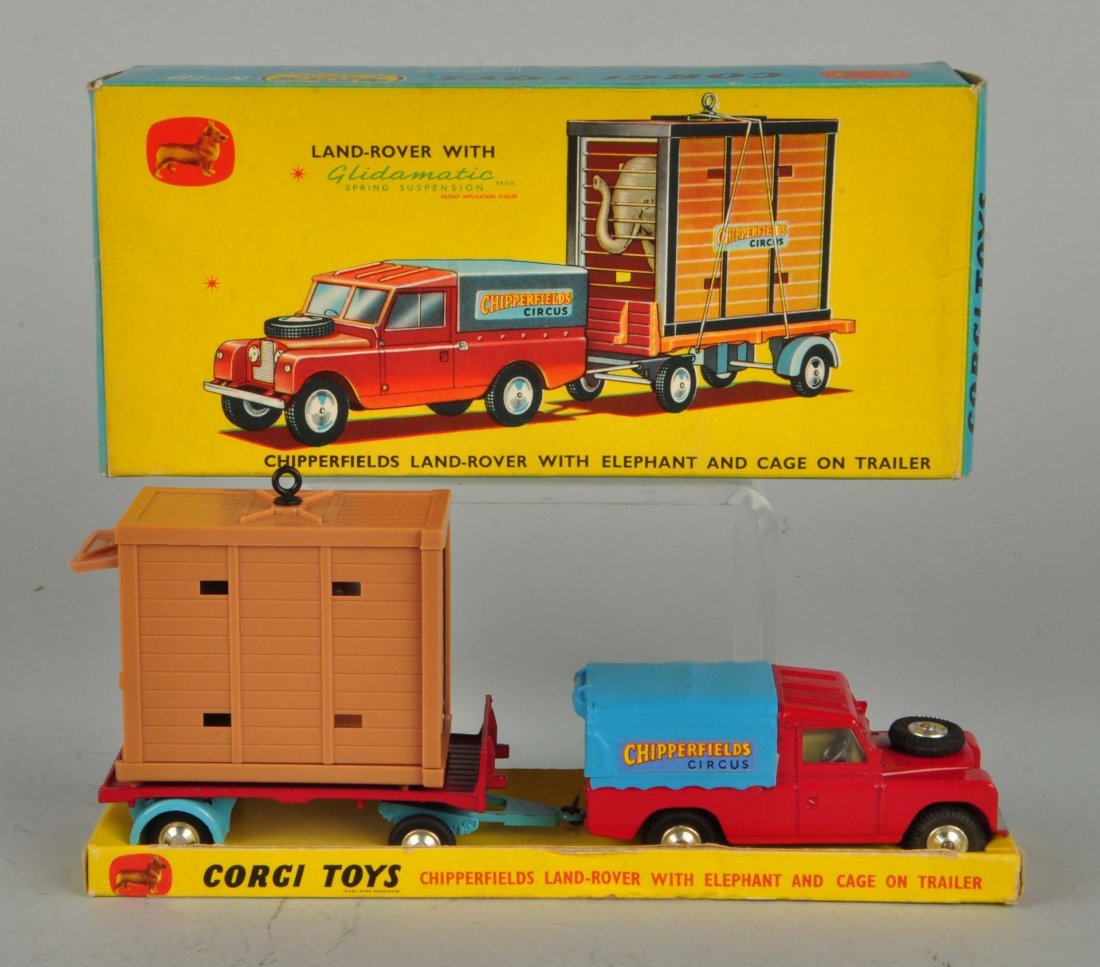 Corgi #19 Chipperfields Land-Rover & Cage Gift Set (1 of 4)