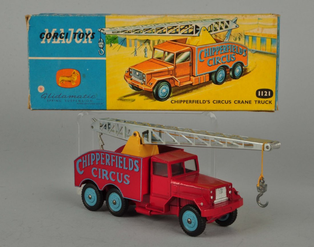 Corgi #1121 Chipperfield's Circus Crane Truck. (1 of 5)