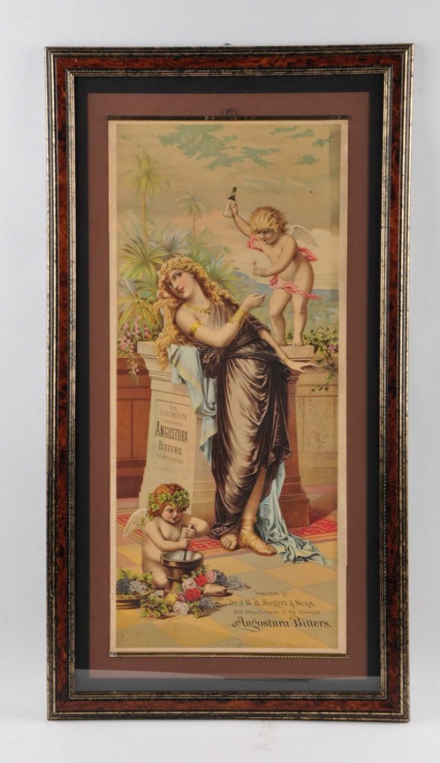 Angostura Bitters Advertising Sign. (1 of 1)