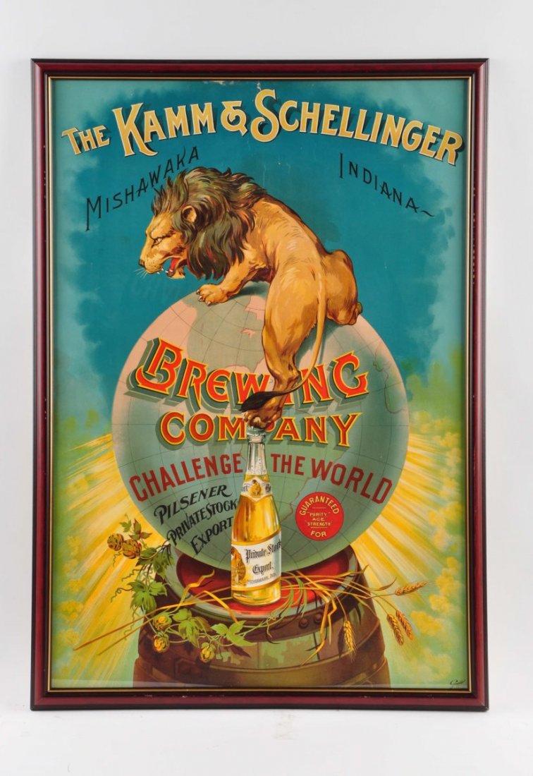 Kamm & Schillinger Brewing Paper Poster. (1 of 1)