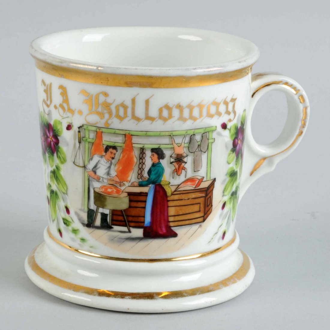 Butcher Shop Shaving Mug. (1 of 2)