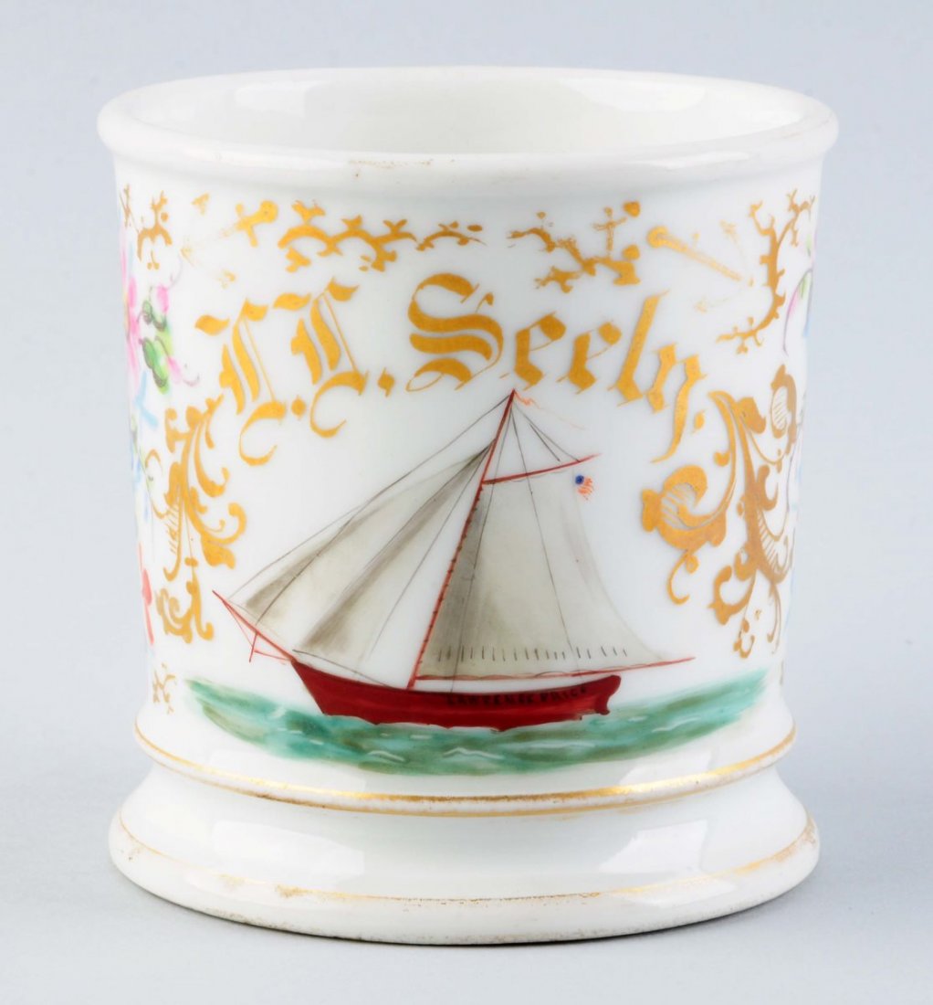 Sail Boat Shaving Mug. (1 of 4)