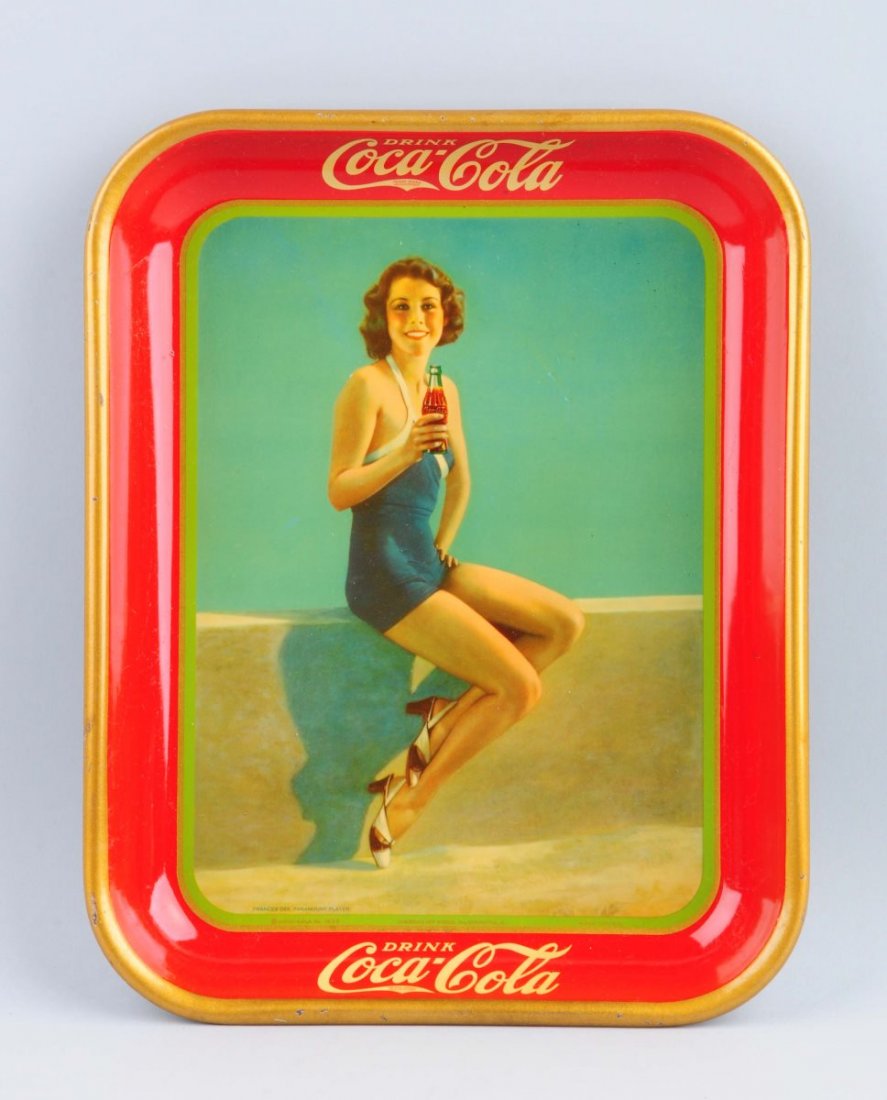 1933 Coca Cola Advertising Serving Tray. (1 of 1)