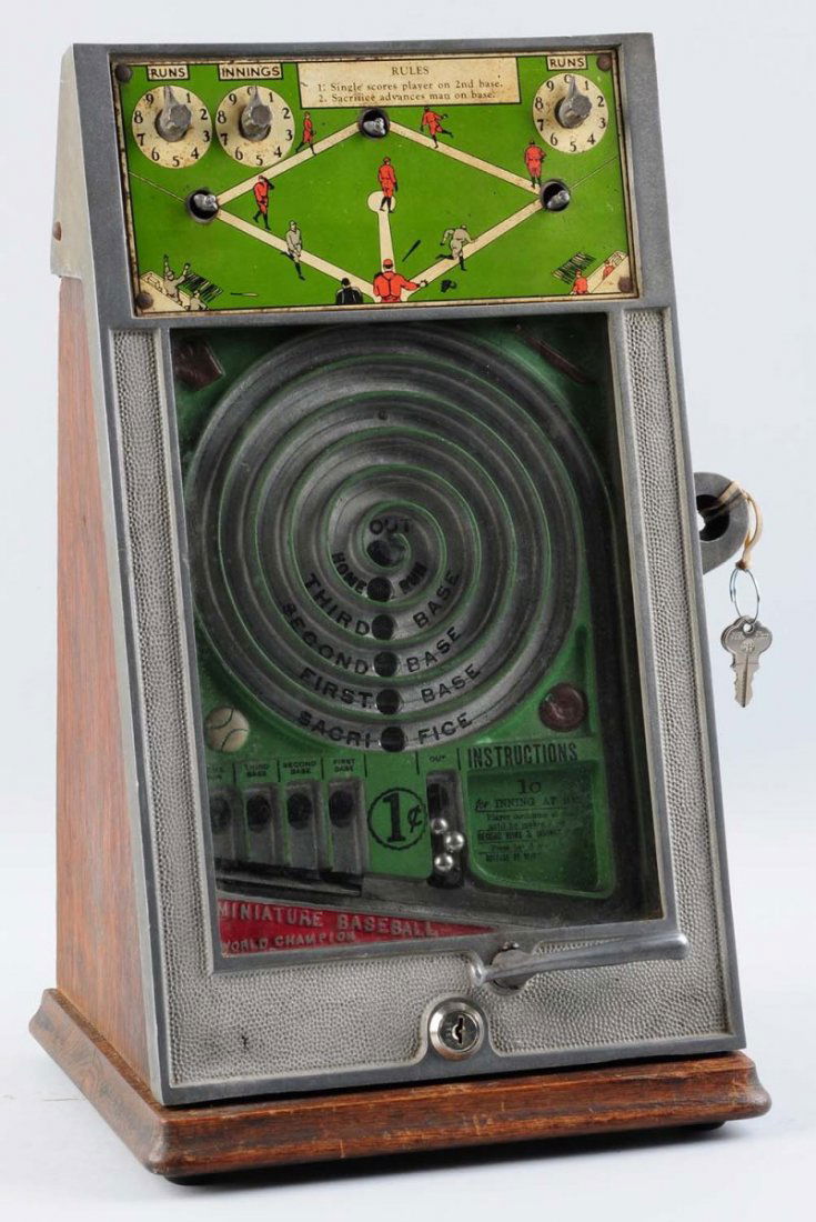 Miniature Baseball World Champion Pinball (1 of 4)