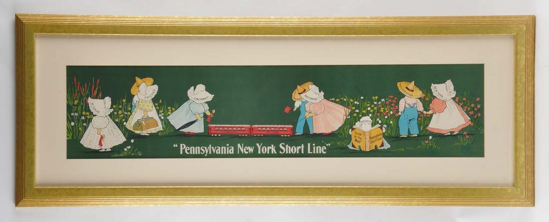 Pennsylvania New York Short Line Railroad Poster. (1 of 1)
