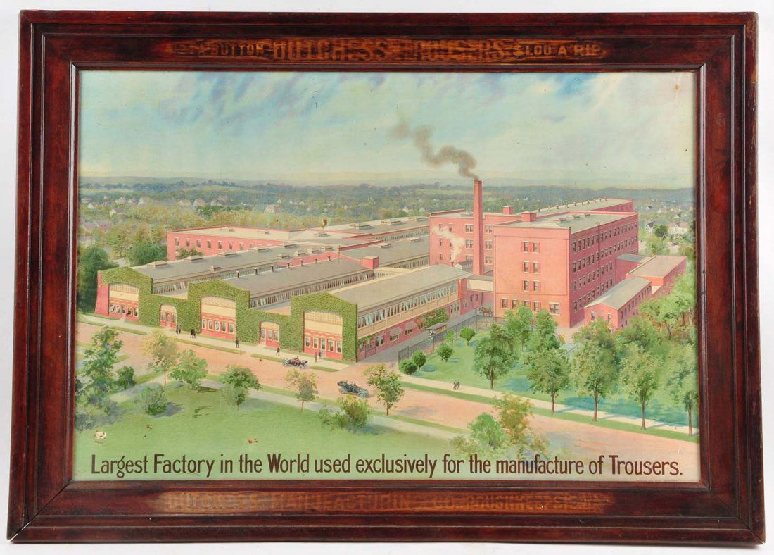 Framed Dutchess Trousers Sign. (1 of 1)