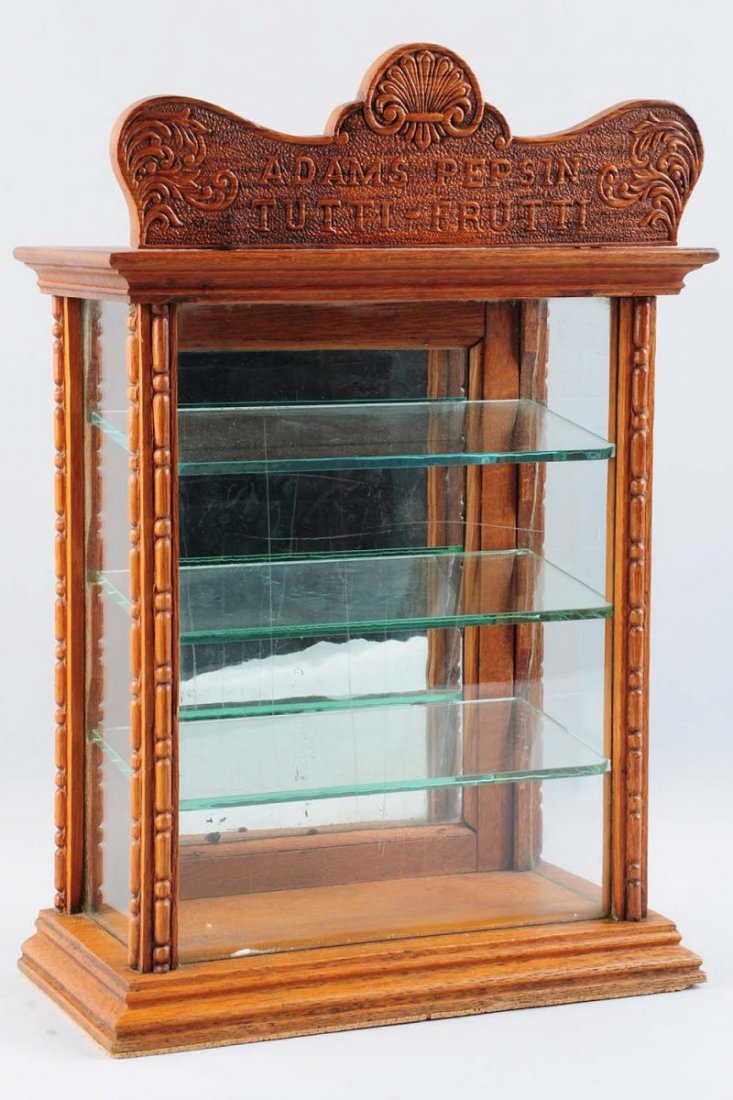 Adams Pepsin Tutti Frutti Gum Display Case. (1 of 3)