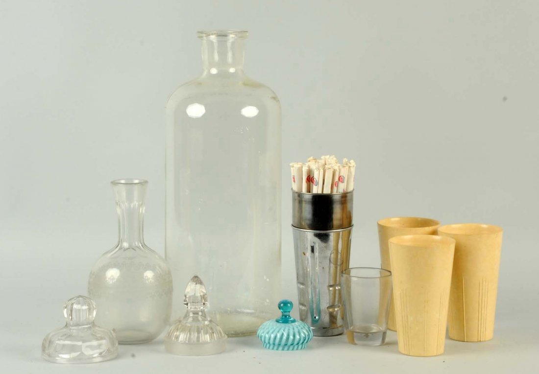 17) ASSORTED OLD GLASS BOTTLES Jun 28 17) ASSORTED OLD GLASS BOTTLES Jun 28