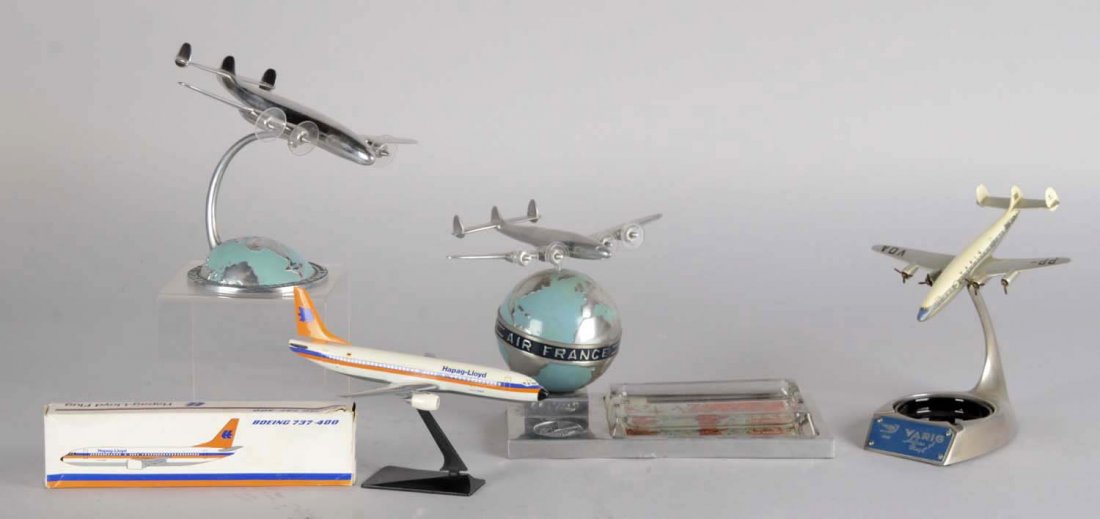 Lot Of 4: Airline Advertising Model Planes (1 of 2)