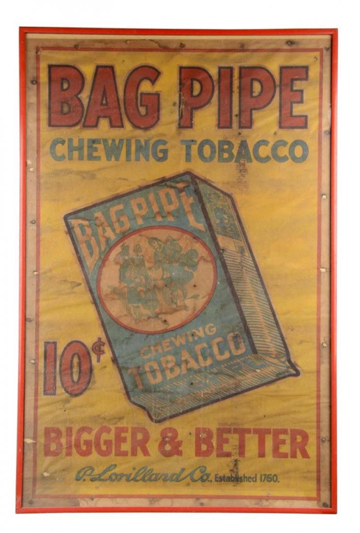 Bag Pipe Chewing Tobacco Litho Advertisement (1 of 1)