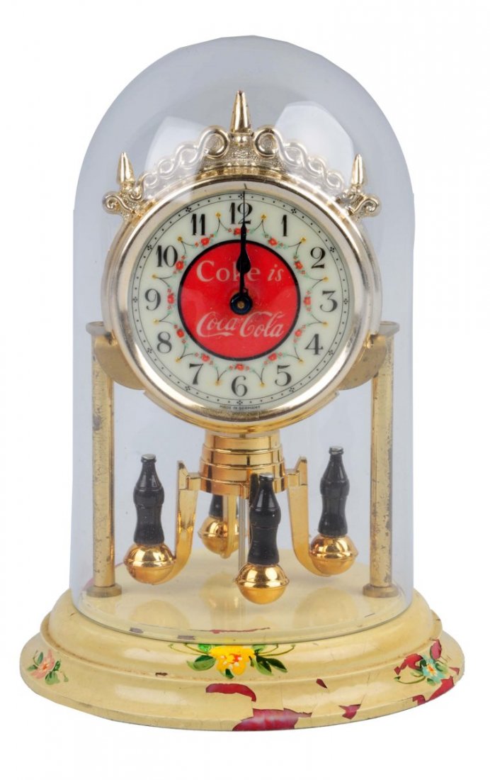 Small Coca Cola Dome Clock (1 of 3)