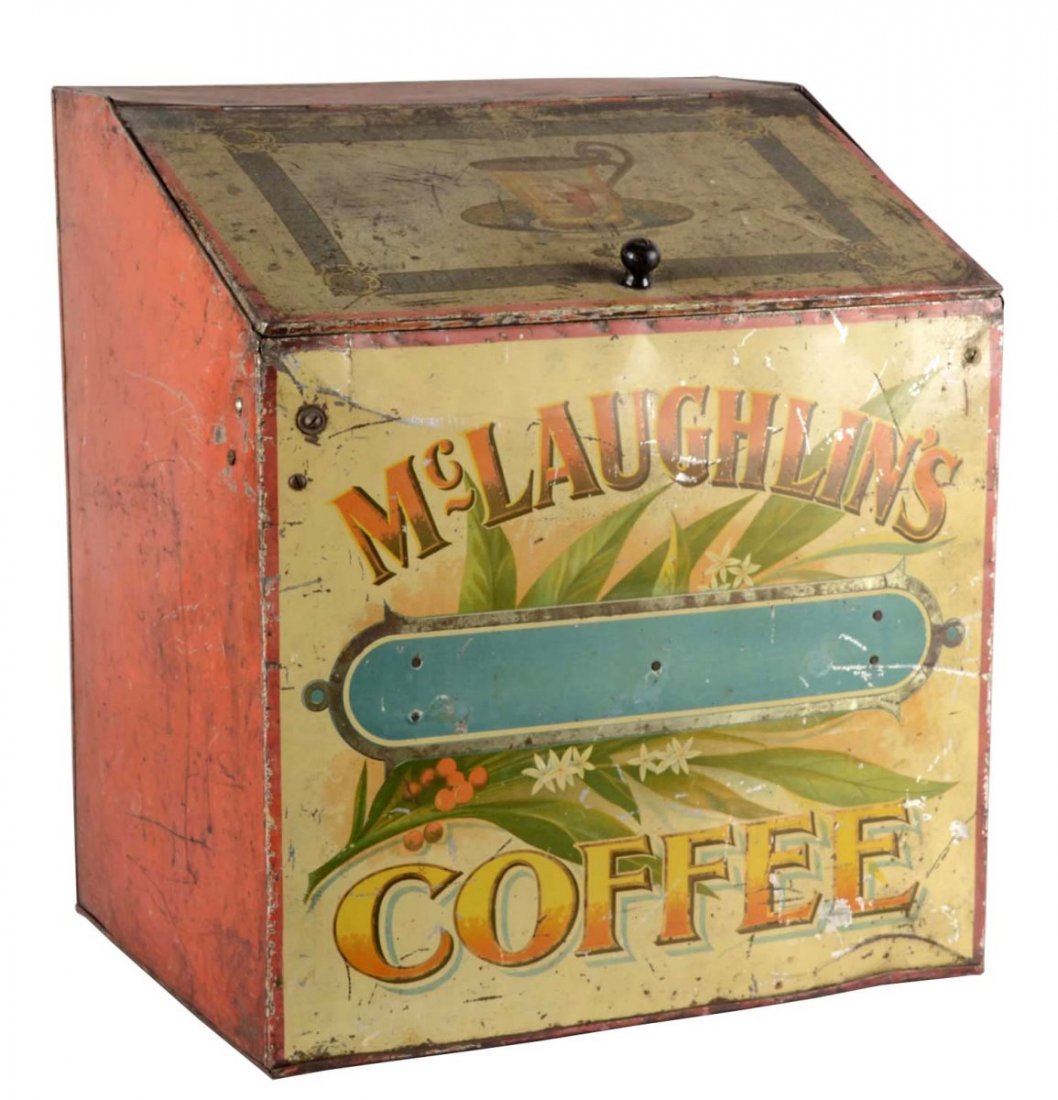 Large McLaughlin's Coffee Tin (1 of 2)