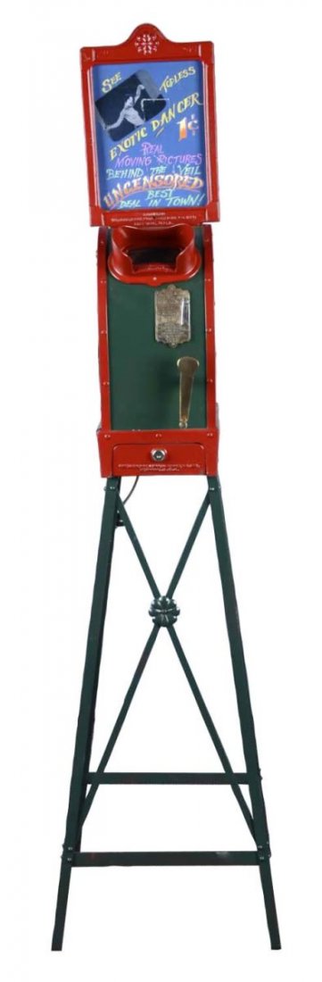 1¢ Tin Mutoscope Arcade Viewer (1 of 6)