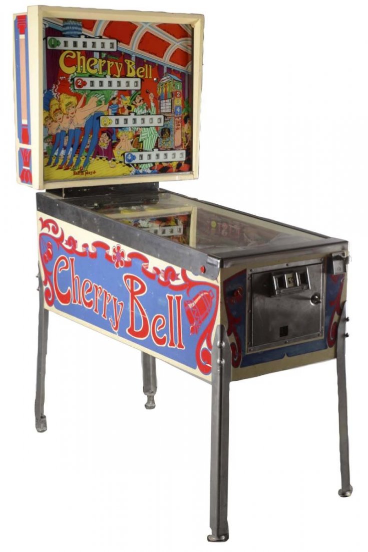 25¢ Sonic Cherry Bell Pinball Machine
