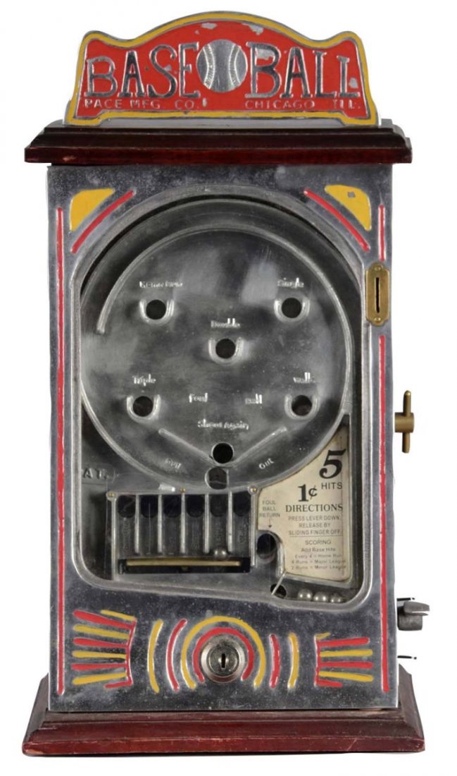 1¢ Pace Baseball Countertop Amusement Game (1 of 1)