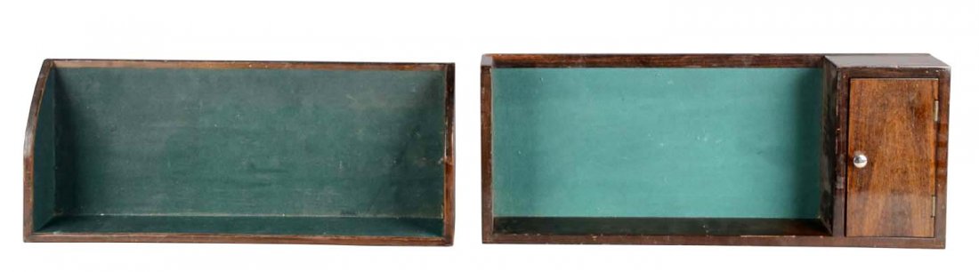 Lot Of 2: Early Wood Craps Check Racks (1 of 1)