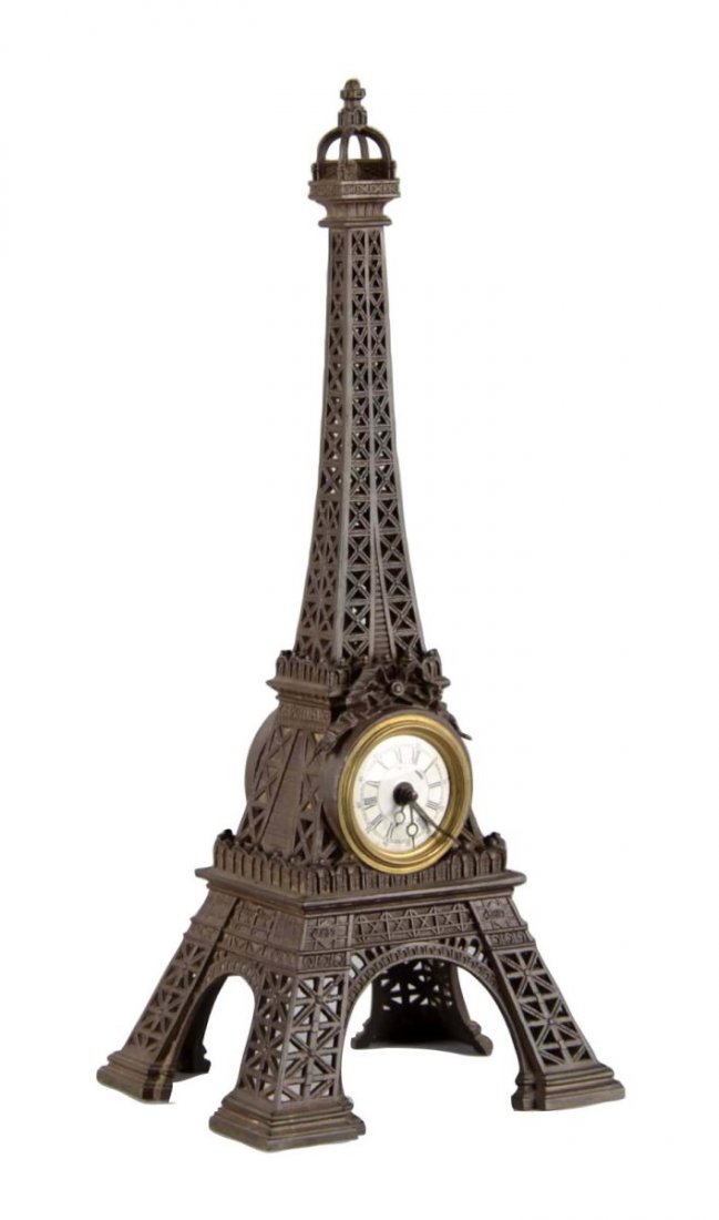 Eiffel Tower Desk Clock (1 of 2)