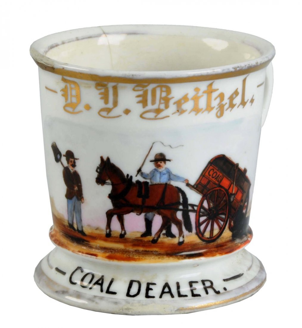 Coal Delivery Shaving Mug (1 of 3)
